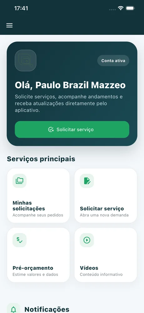 Sistema para cartórios